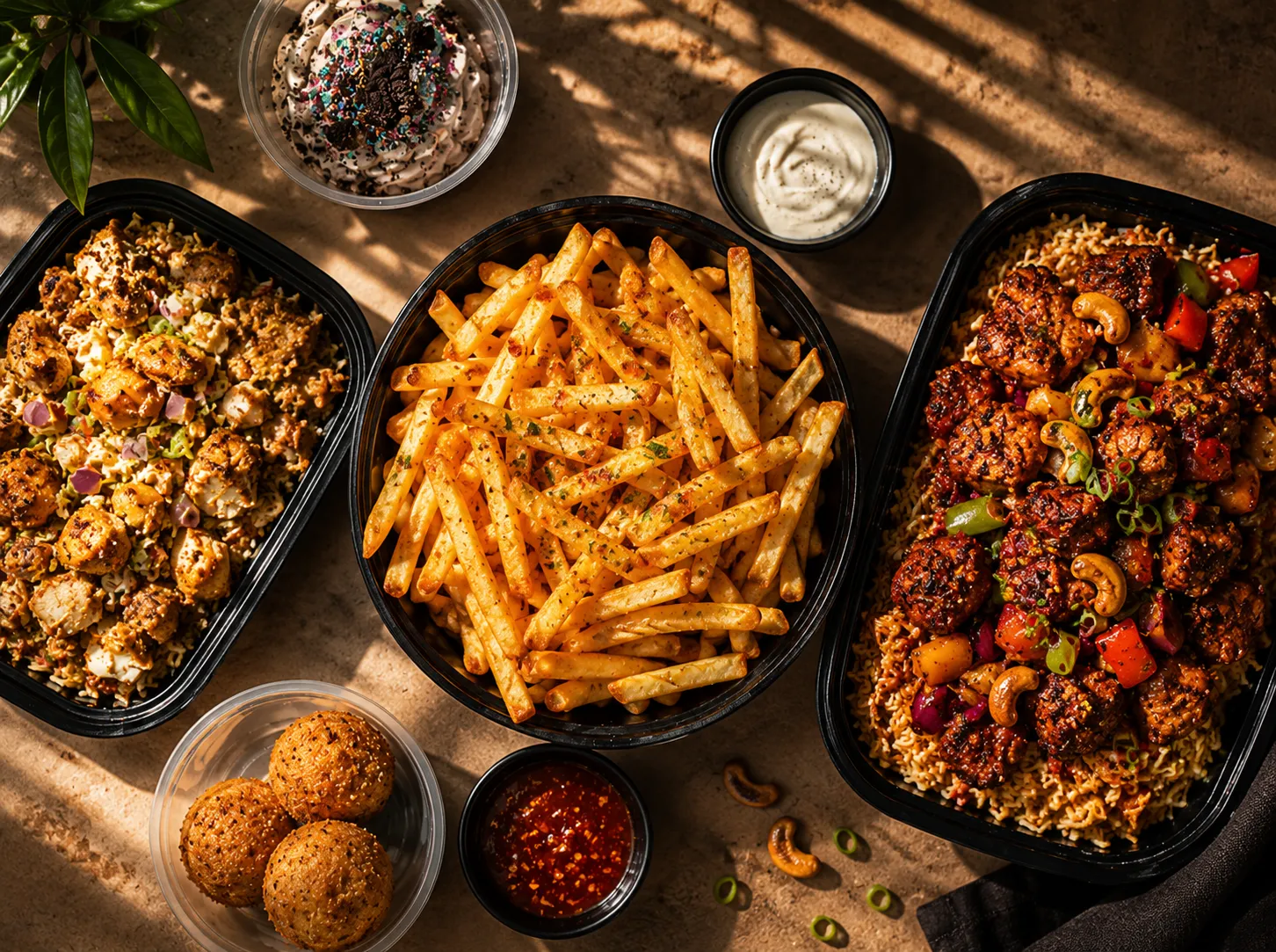 Little Lion Kitchen's signature Sri Lankan and Canadian fusion dishes in London, Ontario
