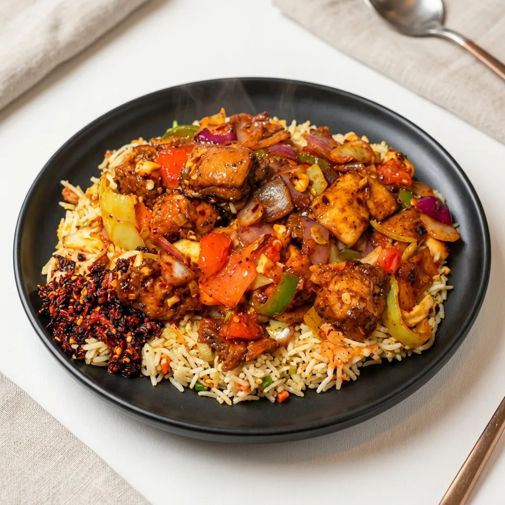Devil on the Mountain fried rice at Little Lion Kitchen, London ON